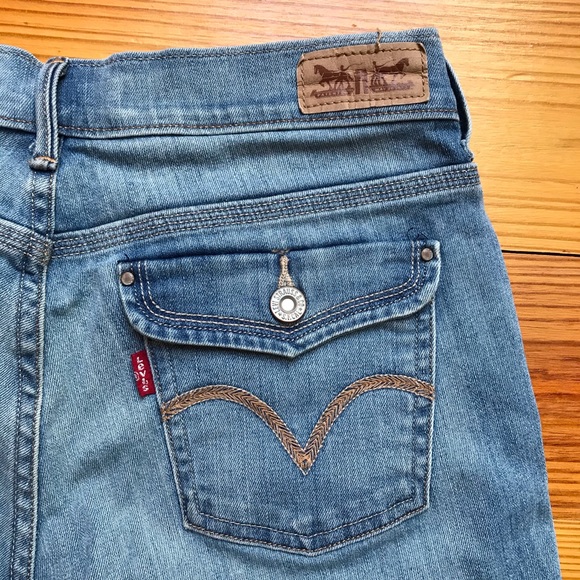Levi’s Jeans Cropped Denim Capris Shorts, EUC, 4 - Picture 11 of 11